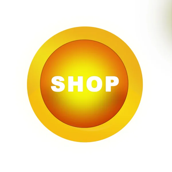 Shopbutton-Symbol — Stockfoto