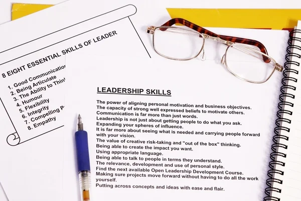 Leadership training workshop — Stock Photo, Image