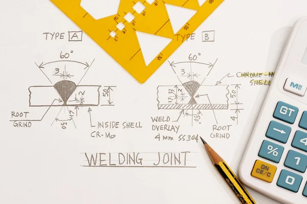 Welding Joint — Stock Photo, Image