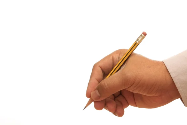 Pencil In Hand — Stock Photo, Image