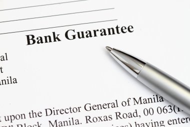 Bank Guarantee clipart