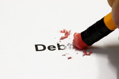 Debt Erased clipart