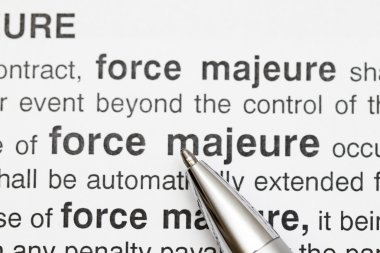 Force Majeure clipart