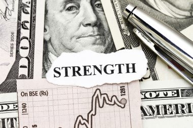 Strength of Business Profit clipart