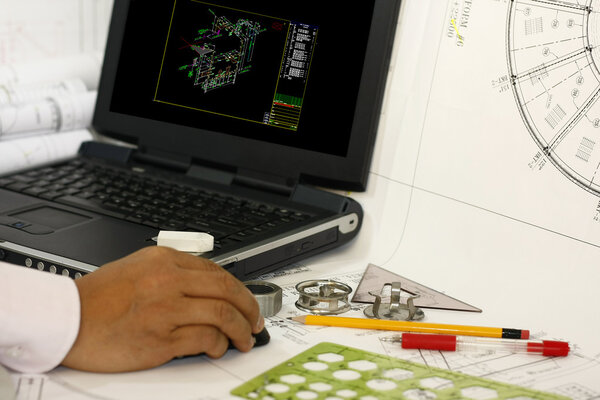 Drafting of piping instrument