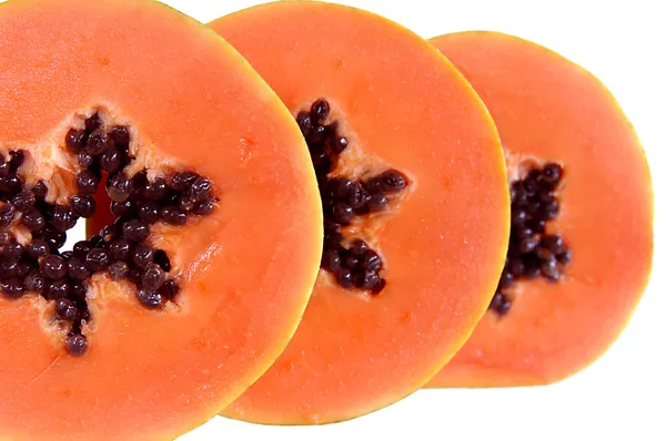 Papaya slices — Stock Photo, Image