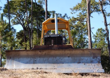 Bulldozer clipart