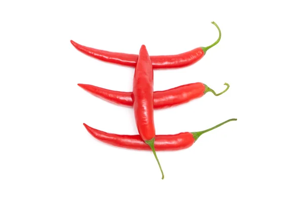 Red hot chili peppers — Stock Photo, Image