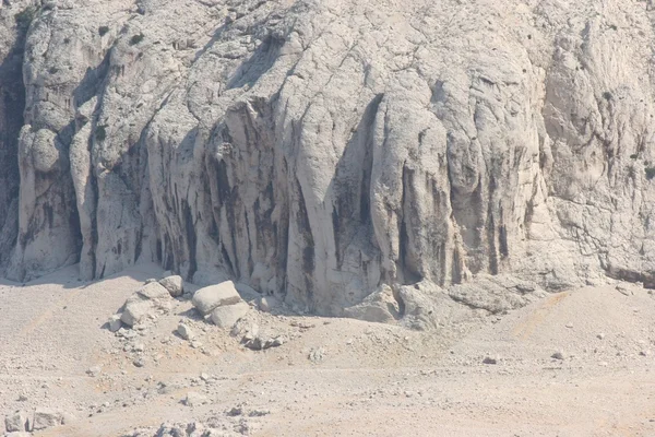 Immagine ravvicinata di cliff-Location Pag isl — Foto Stock