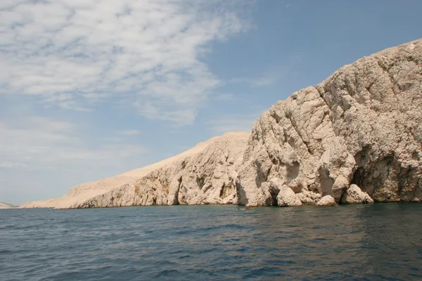 Görüntü cliff konumu pag Island — Stok fotoğraf
