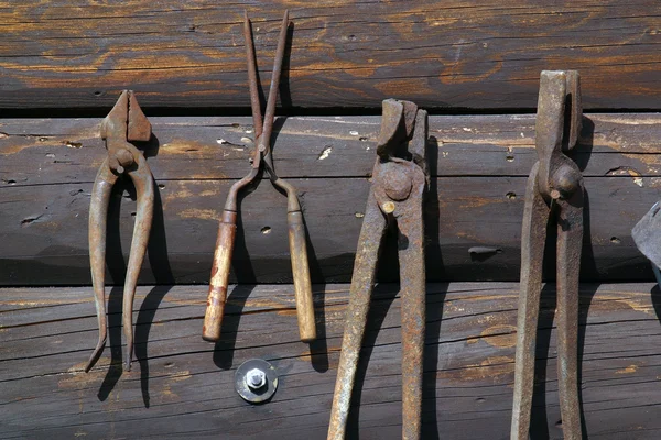 stock image Old rust tools