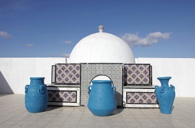 Tunisian traditional architecture clipart