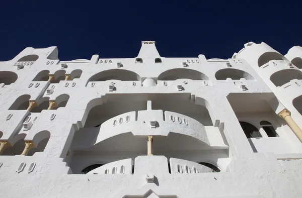 Budova v hammamet, Tunisko — Stock fotografie