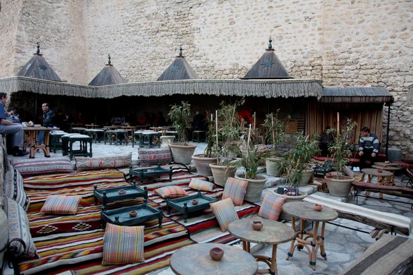 Hammamet. Túnez. Medina y café "Sidi Bou Said" — Foto de Stock