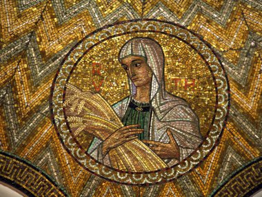 Ruth, mosaic clipart