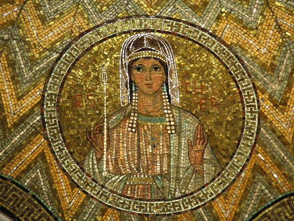 Esther, Mozaik — Stok fotoğraf