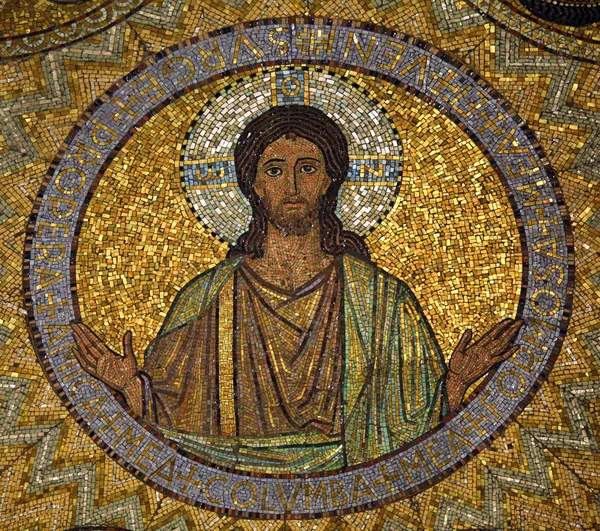 Jesus, mosaik — Stockfoto