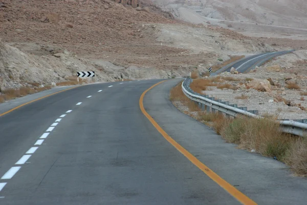 stock image Road in Judea desert