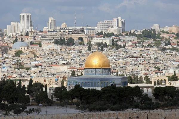 Kuppel des Felsens, jerusalem — Stockfoto