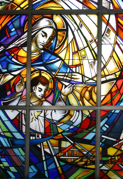 Virgen María con el Niño Jesús — Foto de Stock