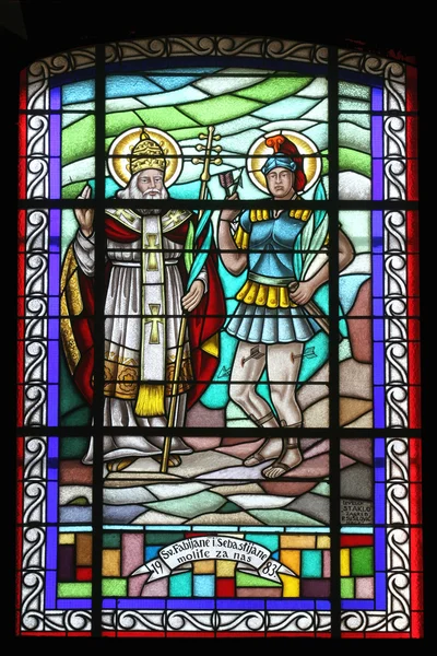 Svatý Filip a san sebastian — Stock fotografie