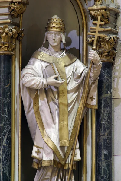 Saint fabian, zagreb kathedraal — Stockfoto