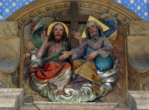 Jezus i Bóg ojciec — Zdjęcie stockowe