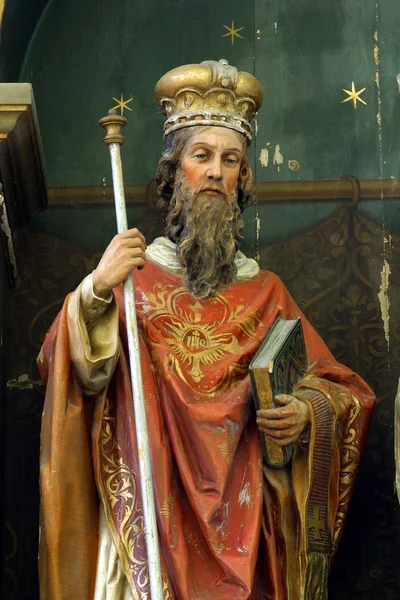 Статуя Святого Кирила — стокове фото