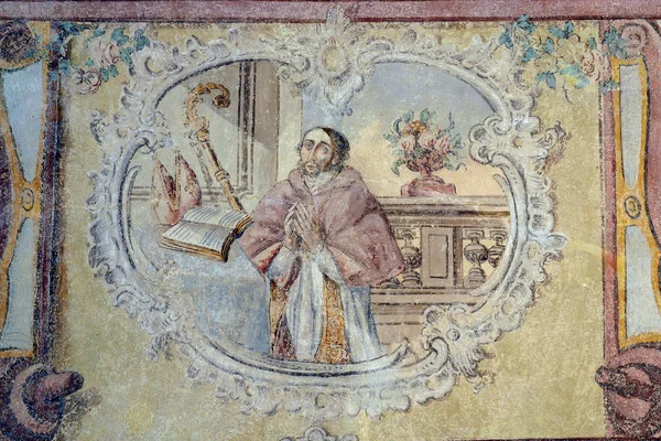 Святий Августин Аврелій — стокове фото