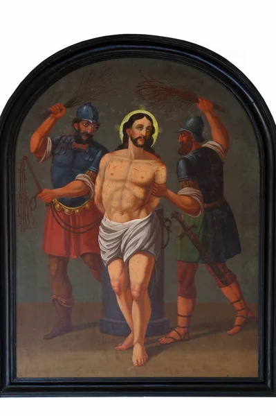 Flagellation of Christ — Stock Photo, Image