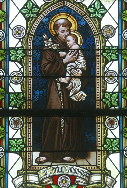 Svatý Antonín z Padovy — Stock fotografie
