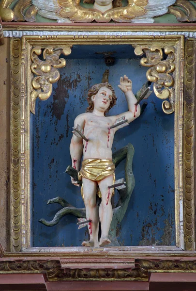 Święty sebastian — Zdjęcie stockowe