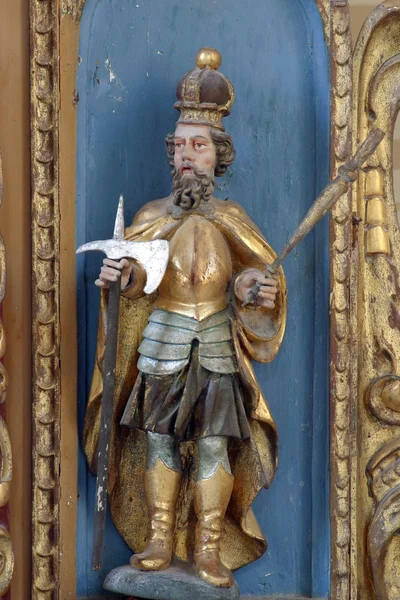 Saint ladislaus i van Hongarije — Stockfoto