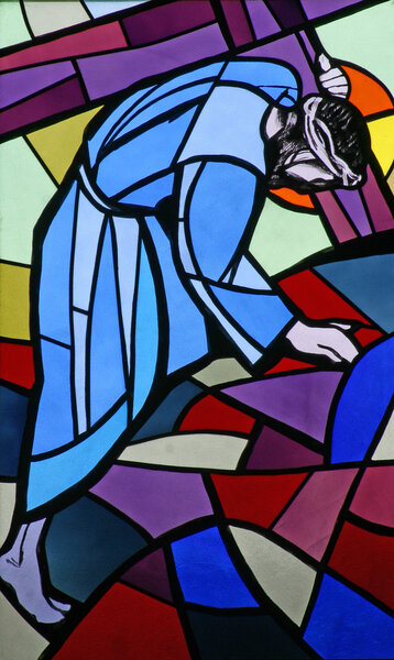 Иисус падает во второй раз
