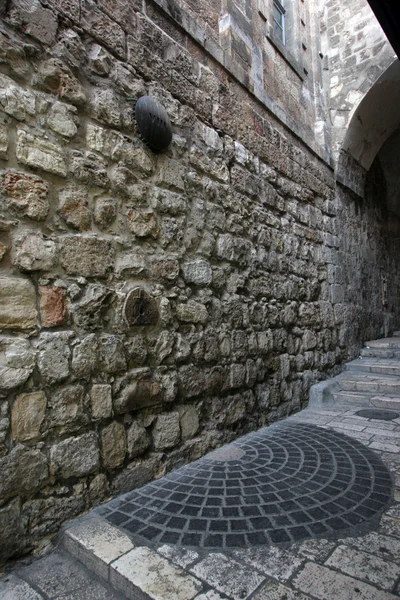 stock image The 8th Station of Christ on the Via Dol