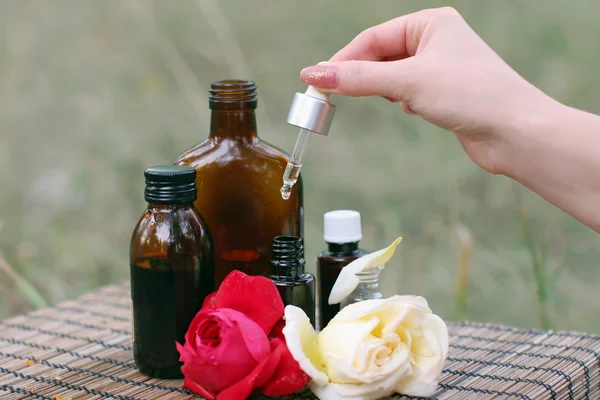 Aceite esencial de flor —  Fotos de Stock