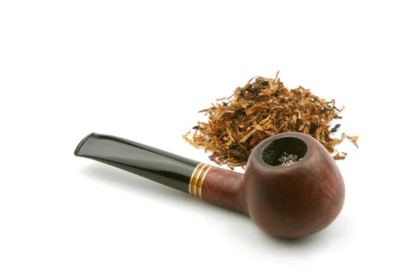 Cachimbo e tabaco — Fotografia de Stock