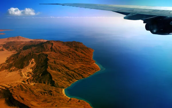 View to peninsula Sinai — Stock Photo, Image