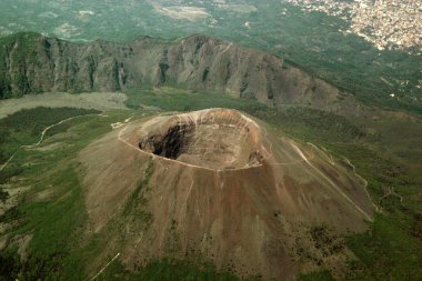 Volcano Vesuvius clipart