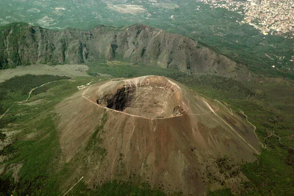 ヴェスヴィオ火山 ロイヤリティフリーのストック画像
