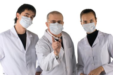 Medical team clipart