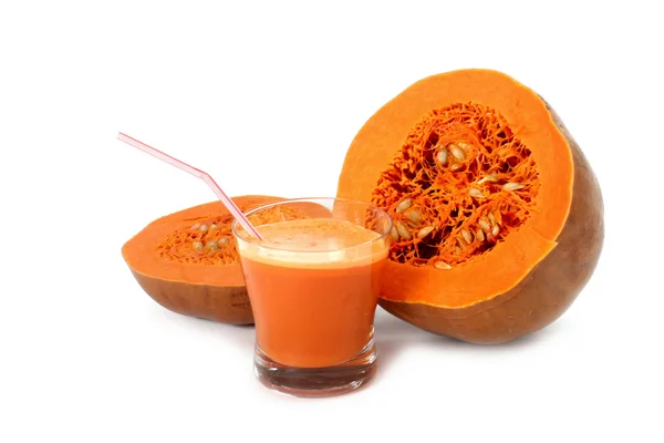Pumpkin vegetable juice — Stock Photo, Image