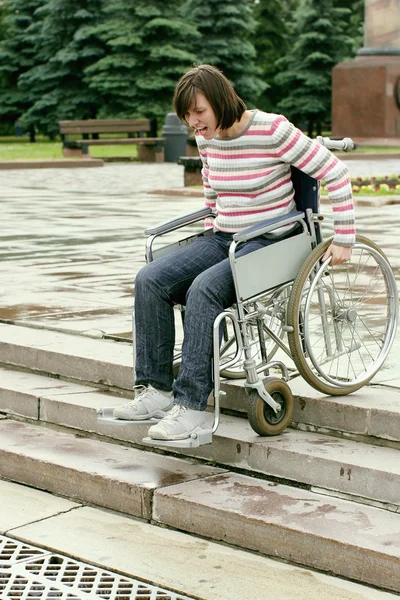 Discesa estrema per invalidi — Foto Stock