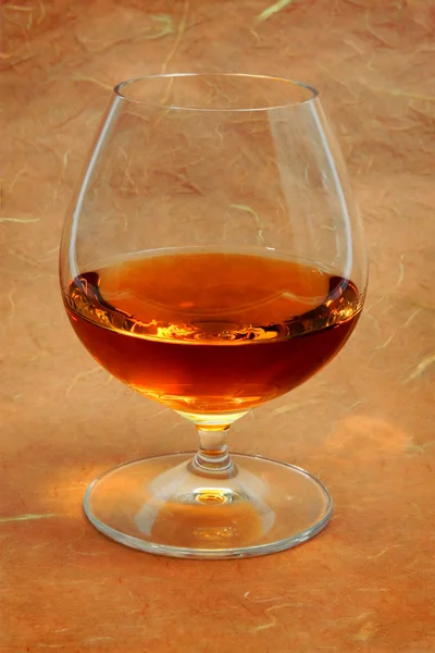 Snifter glass of cognac