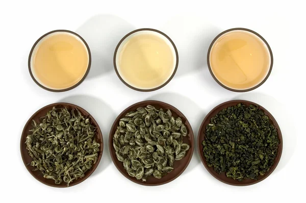 Chá verde chinês — Fotografia de Stock