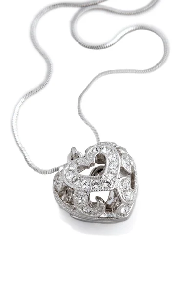 Heart necklace — Stock Photo, Image