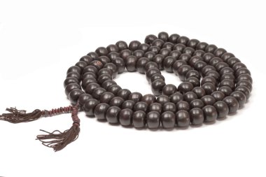 Buddhist prayer beads clipart