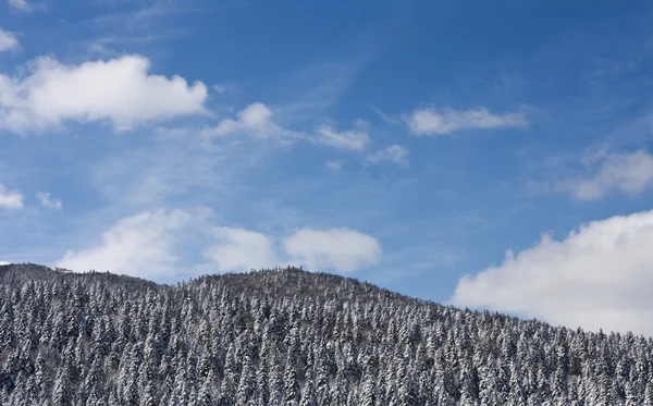 Snowy mountains — Stock Photo, Image