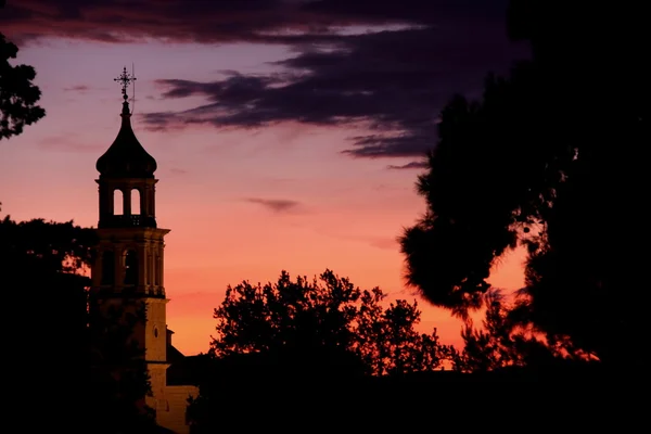 stock image Old church in Sutivan