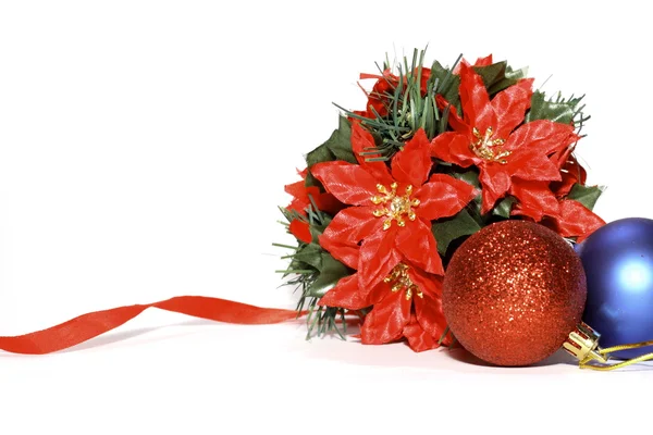 Boże Narodzenie dekoracyjnych kompozycji — Zdjęcie stockowe
